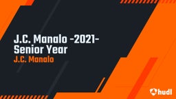 J.C. Manalo -2021- Senior Year