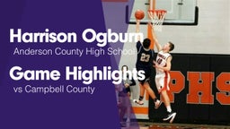 Game Highlights vs Campbell County 