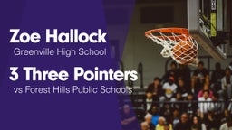 3 Three Pointers vs Forest Hills Public Schools