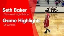 Game Highlights vs Winters 