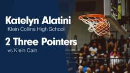 2 Three Pointers vs Klein Cain 
