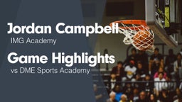 Game Highlights vs DME Sports Academy 