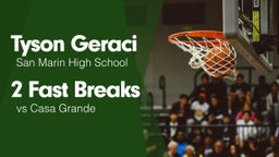 2 Fast Breaks vs Casa Grande 
