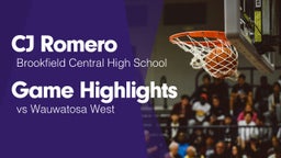 Game Highlights vs Wauwatosa West 