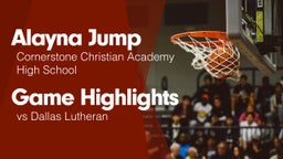 Game Highlights vs Dallas Lutheran