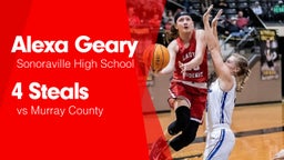 4 Steals vs Murray County 