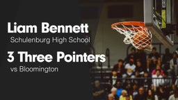 3 Three Pointers vs Bloomington