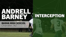  Interception vs Brophy College Prep 
