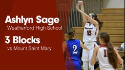 3 Blocks vs Mount Saint Mary