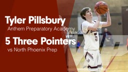 5 Three Pointers vs North Phoenix Prep