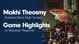 Game Highlights vs Matawan Regional