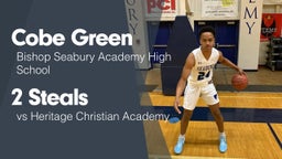2 Steals vs Heritage Christian Academy