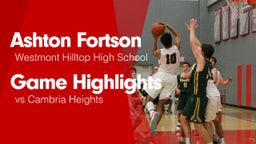 Game Highlights vs Cambria Heights