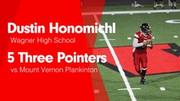 5 Three Pointers vs Mount Vernon Plankinton
