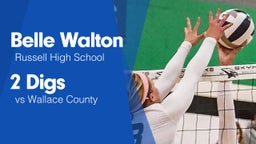 2 Digs vs Wallace County 