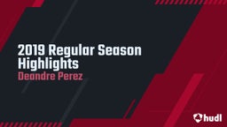 2019  Regular Season Highlights