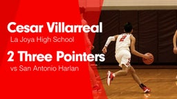 2 Three Pointers vs San Antonio Harlan