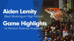 Game Highlights vs Horizon Science Academy 