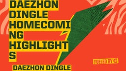 Daezhon Dingle's highlights Daezhon Dingle homecoming highlights