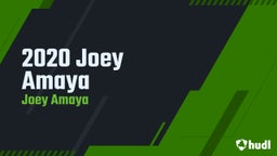 2020 Joey Amaya 