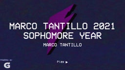  Marco Tantillo 2021 Sophomore Year