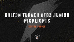 Colton Turner #82 Junior highlights  