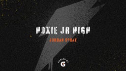 Jordan Spray's highlights Hoxie Jr High