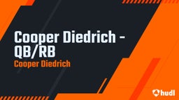 Cooper Diedrich - QB/RB