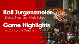 Game Highlights vs Concordia Omaha