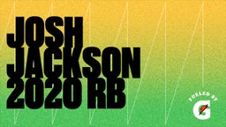 Josh Jackson 2020 RB