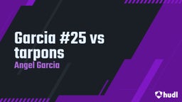 Angel Garcia's highlights Garcia #25 vs tarpons