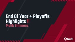 End Of Year  Playoffs Highlights??