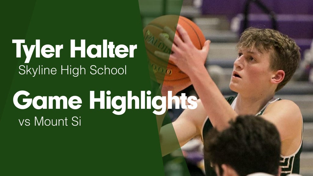Tyler Halter's Skyline High School Career Home