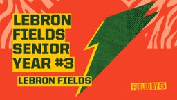Lebron Fields Senior Year #3
