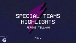 special  teams highlights 