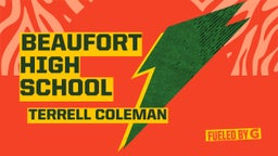 Terrell Coleman's highlights Beaufort High School