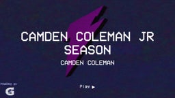 Camden Coleman Jr Season