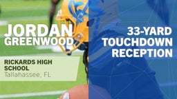 33-yard Touchdown Reception vs Suwannee