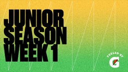 Baijar Jeanpoix's highlights Junior season week 1