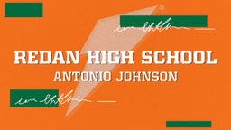 Antonio Johnson's highlights Redan High School