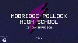 Isaiah Harrison's highlights Mobridge-Pollock High School