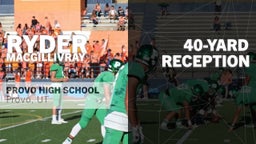40-yard Reception vs Salem Hills 