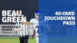 40-yard Touchdown Pass vs Edison