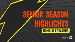 senior season highlights