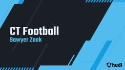 Sawyer Zook's highlights CT Football