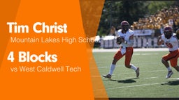 4 Blocks vs West Caldwell Tech