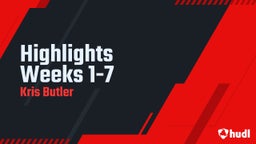 Highlights Weeks 1-7