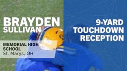 9-yard Touchdown Reception vs Shawnee 