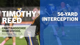 56-yard Interception vs Dunwoody 