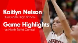 Game Highlights vs North Bend Central 